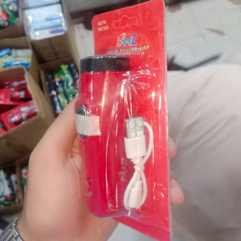 SD-8670 Mini Solar Rechargeable LED Flashlight - Lighting Product Designed For Illumination And Daily Lighting Routine thumbnail 4