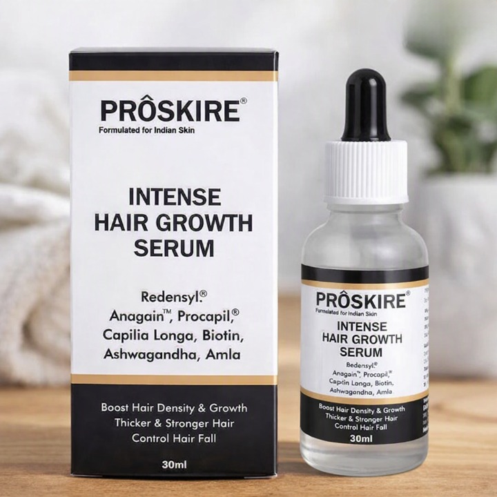 Proskire Intense Hair Growth Serum for Scalp & Hair Care - 30ml view 2