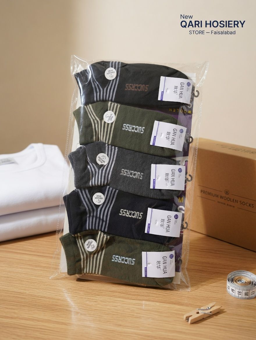 Mardanah Ankle Length Cotton Lycra Socks - Pack of 10 Pairs view 3