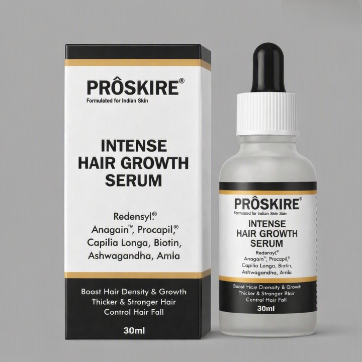 Proskire Intense Hair Growth Serum for Scalp & Hair Care - 30ml view 3