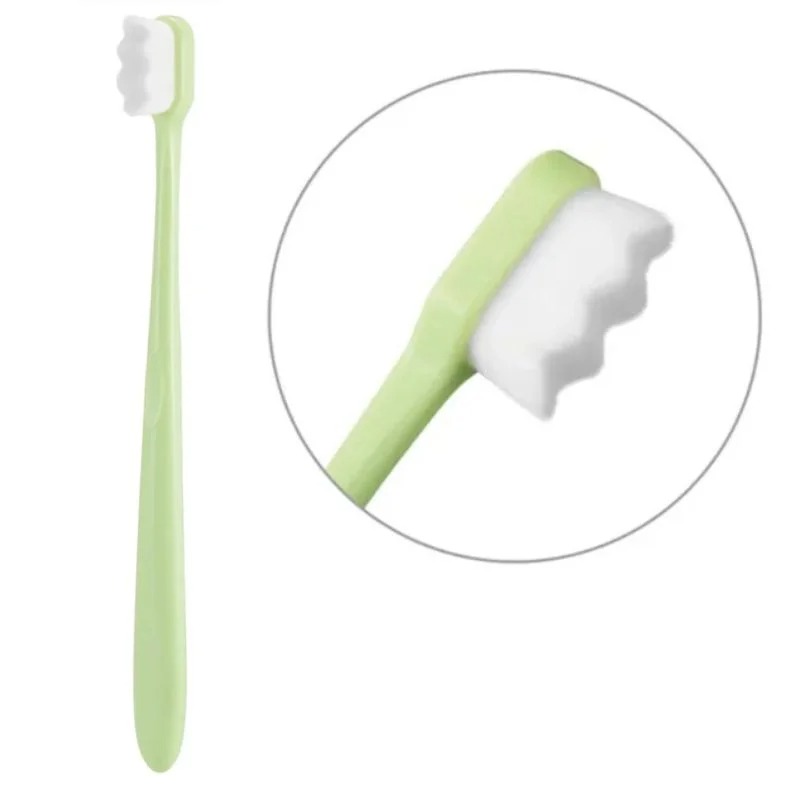 Nano Toothbrush with Travel Case | Ultra Soft Micro-Nano Bristles | Gentle Toothbrush for Sensitive Gums | Suitable for Adults & Kids | Random Color view 3
