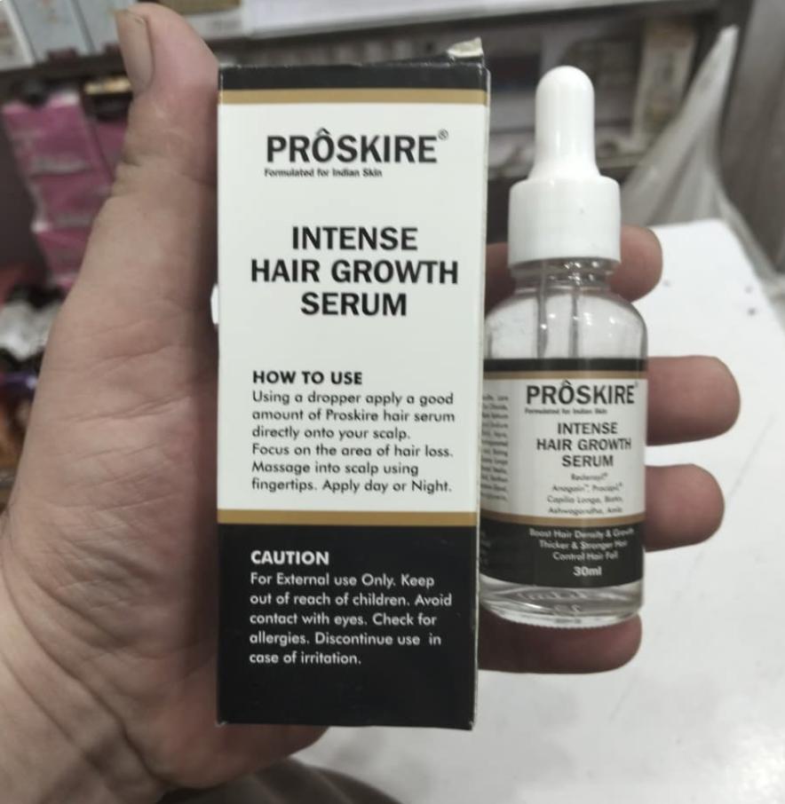 Proskire Intense Hair Growth Serum for Scalp & Hair Care - 30ml view 4