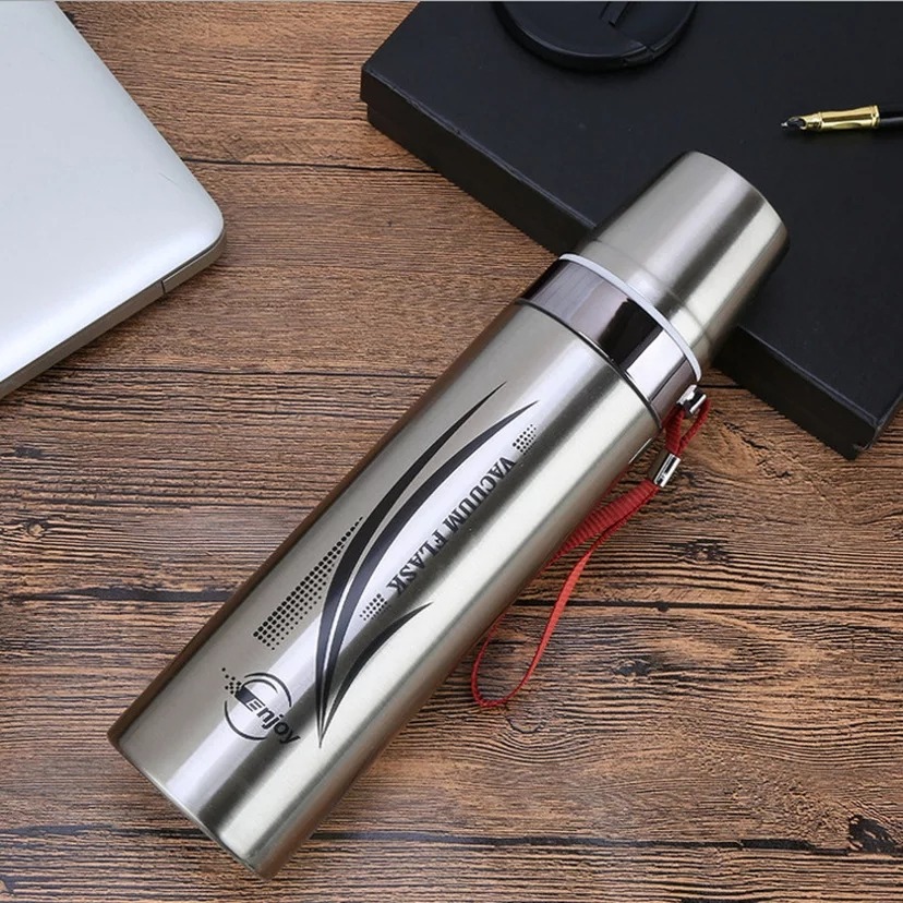Business Affairs Fashion 750 Ml Stainless Steel Vacuum Flasks - Drinkware Product Designed For Hydration And Daily Beverage Routine (Random Color) view 4