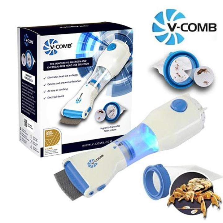 V-Comb Head Lice Treatment Device view 2