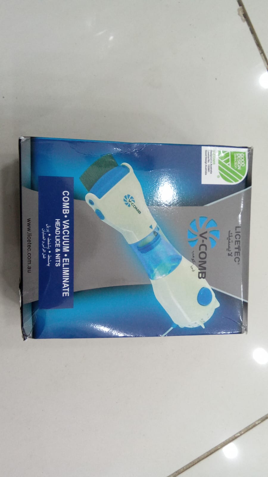 V-Comb Head Lice Treatment Device view 5