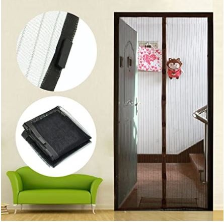 Magnetic Mosquito Mesh Door Curtain – Easy Install Fly & Insect Protection Screen view 2