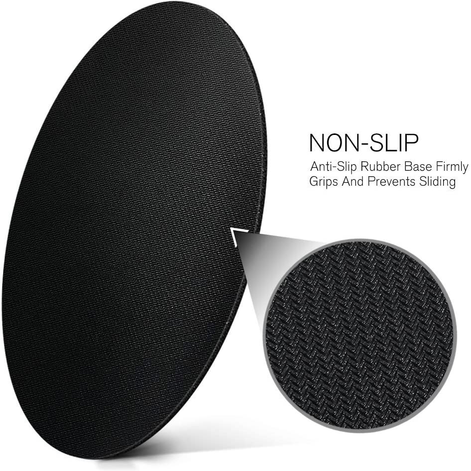 G7 Stitched Round Mouse Pad – Galaxy Design | 250×250×2mm view 4