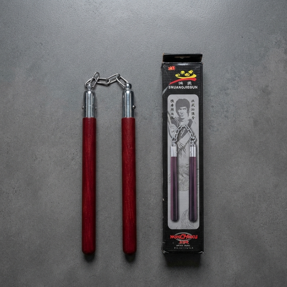 Shuangjiegun Nunchaku - Sporting Goods Product Designed For Training And Daily Exercise Routine view 2