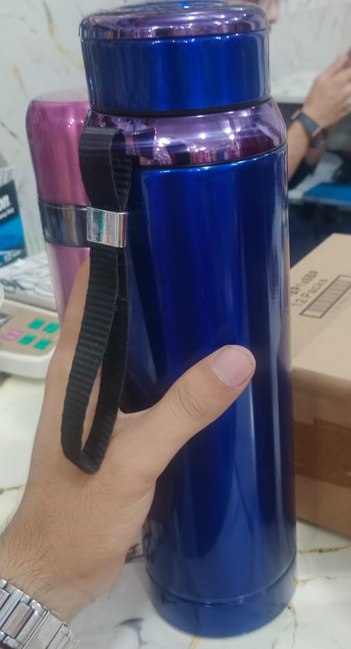 Stainless Steel Water Bottle Vacuum Flask 1000ML - Drinkware Product Designed For Hydration And Daily Beverage Routine (Random Color) view 3