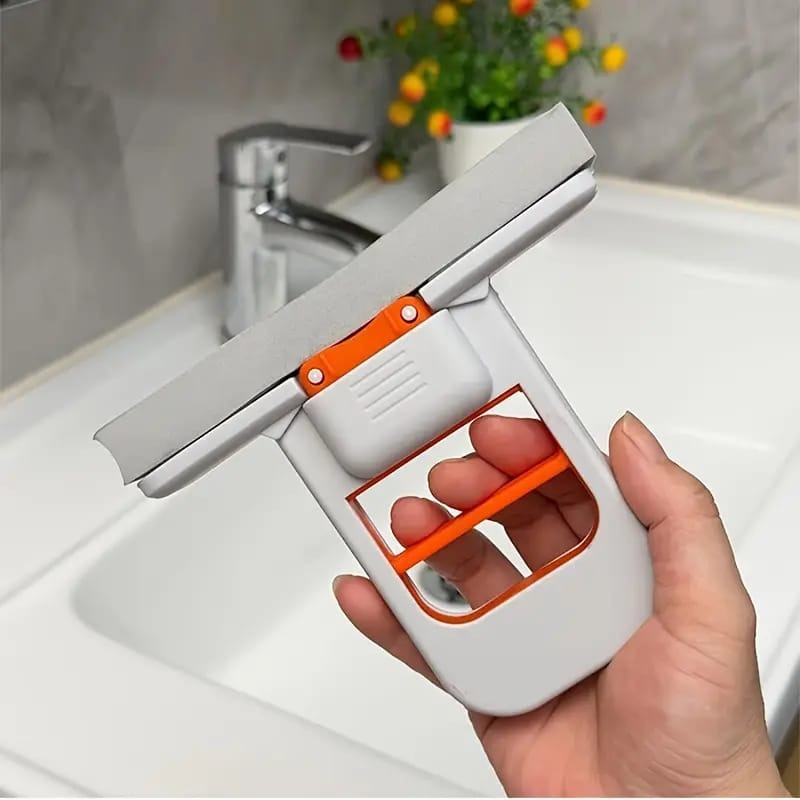 Foldable Mini Mop | Portable Desktop Wet & Dry Cleaning Mop | Self‑Squeezing view 4