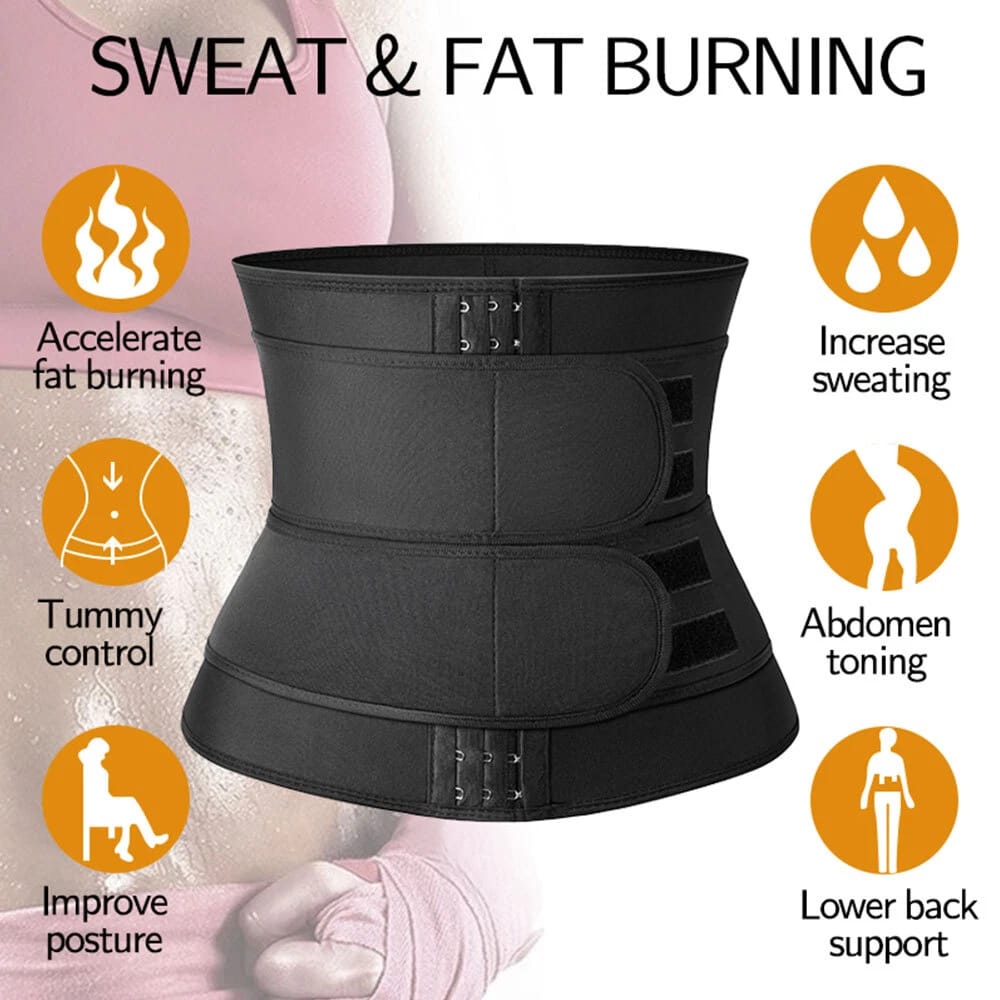 Waist Trainer Slimming Belt Body Shaper - Buy Online in Pakistan at Zenbu Store