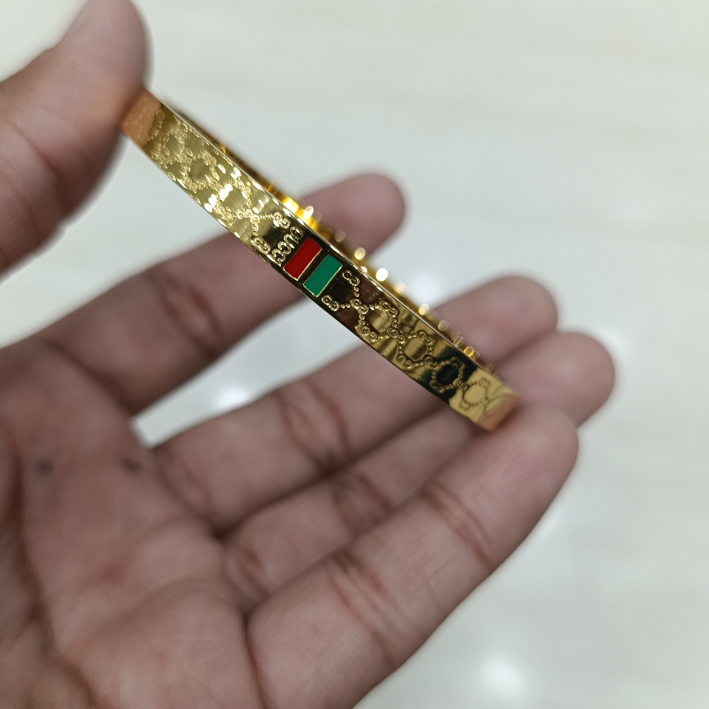 Gucci Trending Korean Bangle - Jewelry Product Designed For Wrist Wear And Daily Ornament Routine (SKU: QWJ-203) view 4