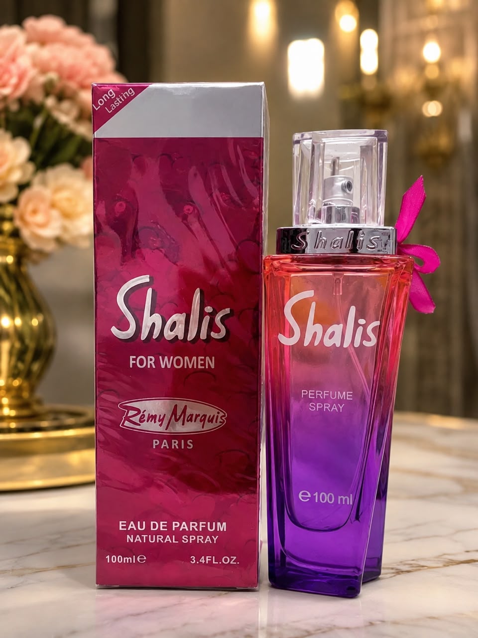 Shalis For Women Eau de Parfum – Long Lasting Perfume Spray by Remy Marquis Paris - 100ml view 2