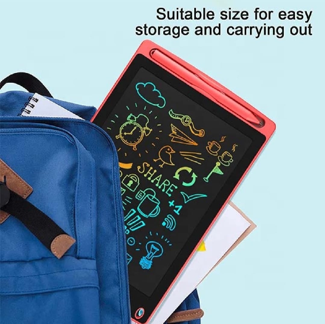 LCD Writing Tablet, Drawing Pads For Kids 8.5 Inch Colorful Lines Doodle Scribble Boards Educational Toys (Random Color) view 4