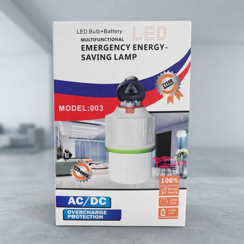 Multifunctional LED Emergency Energy-Saving Lamp (Model: 003) - Lighting Product Designed For Illumination And Daily Lighting Routine view 2