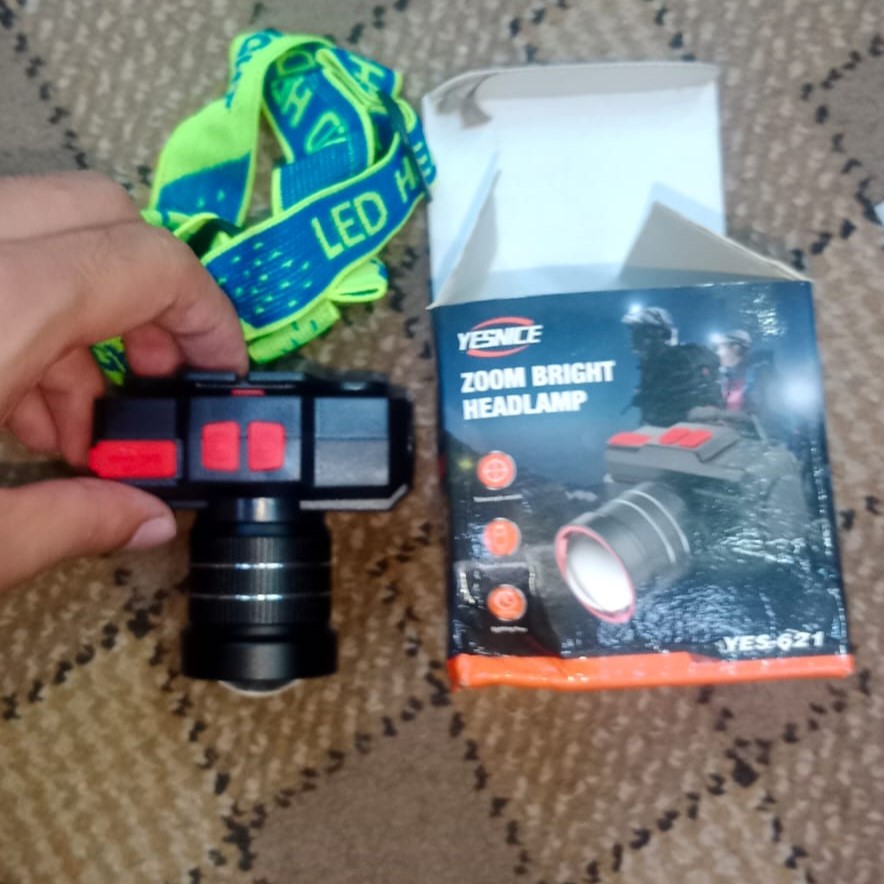 Yesnice Zoom Bright Headlamp (Model YES-621) - Lighting Product Designed For Illumination And Daily Lighting Routine view 3
