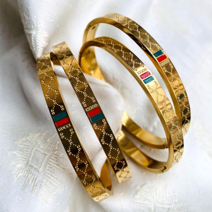 Gucci Trending Korean Bangle - Jewelry Product Designed For Wrist Wear And Daily Ornament Routine (SKU: QWJ-203) view 3