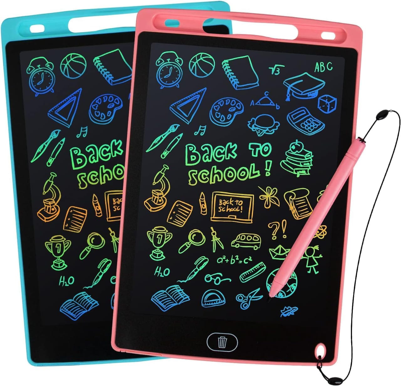 LCD Writing Tablet, Drawing Pads For Kids 8.5 Inch Colorful Lines Doodle Scribble Boards Educational Toys (Random Color) view 3