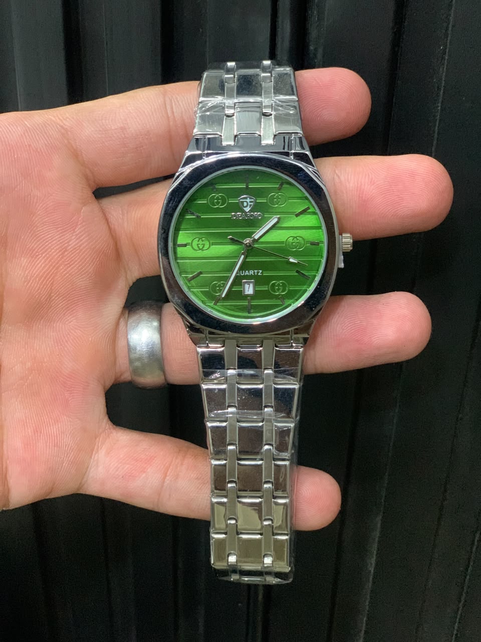 Men's Stainless Steel Quartz Wrist Watch thumbnail 2