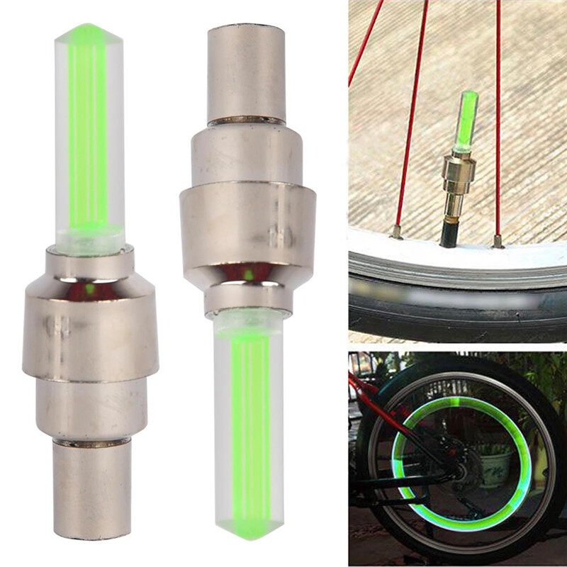 Pack of 2 - Motorbike And Car And Cycle Tire Wheel Motion Sensor LED Lights - Automotive Accessory (Random Color) thumbnail 3