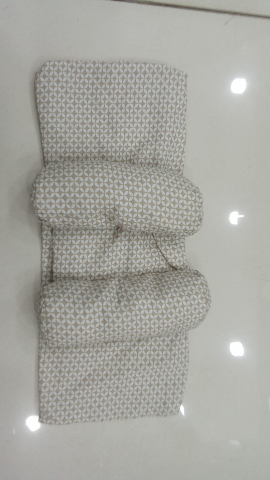 Adjustable Baby Sleeping Support Pillow Anti Roll Cushion And Neck Protection Infant Sleep Positioner | Random Colour - Buy Online in Pakistan at Zenbu Store (Image 7)