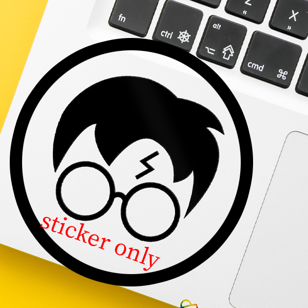 Harry Potter Vinyl Sticker 3.5 Inches Waterproof Durable Strong Adhesive High Quality PVC Practical Choice For Fans Laptop Notebook And Bottle Decoration thumbnail 2