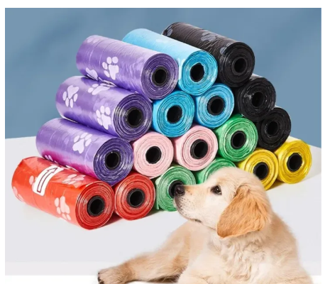 10 Rolls of Baby Diaper Diaper Disposal Bag Rubbish Bags Pet Dog Poo Waste Bag Rolls Garbage Pets Wastage Bags thumbnail 2