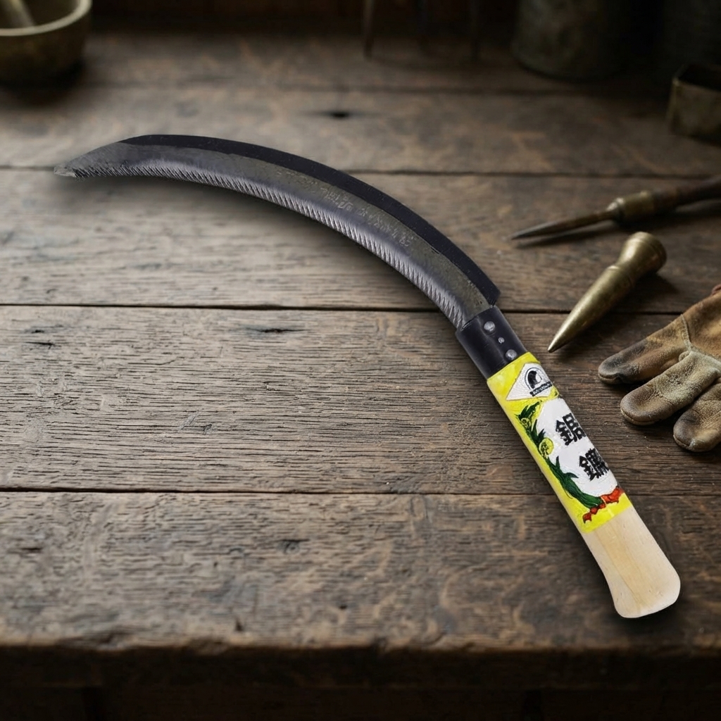 Japanese Serrated Grass Sickle - Tool Product Designed For Cutting And Daily Gardening Routine
