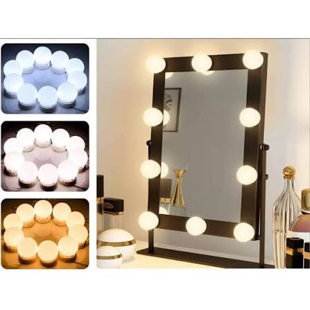 10 Bulbs Mirror Vanity Light | 3 Modes Makeup Dressing Table & Bathroom Mirror Vanity Lights thumbnail 3