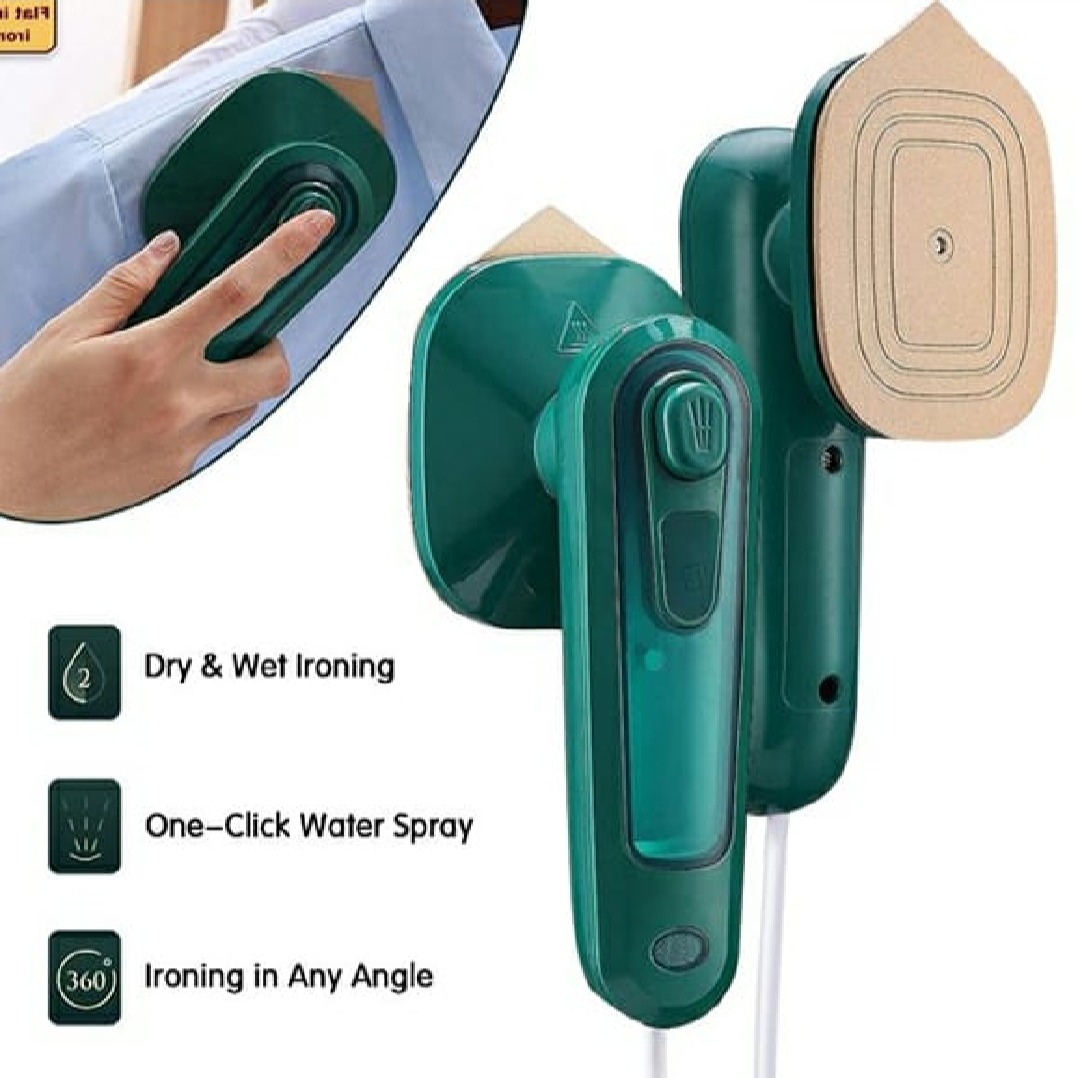 Portable Mini Steam Iron - Wet & Dry Ironing thumbnail 2
