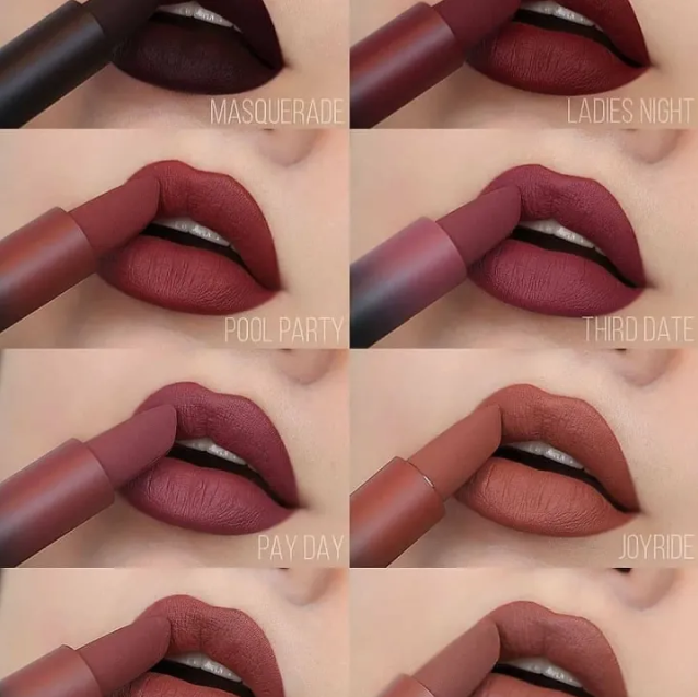 Pack Of 12 - Huda Beauty Lipsticks - Cosmetic Product Designed For Lip Makeup And Daily Beauty Routine (Random Color) thumbnail 4