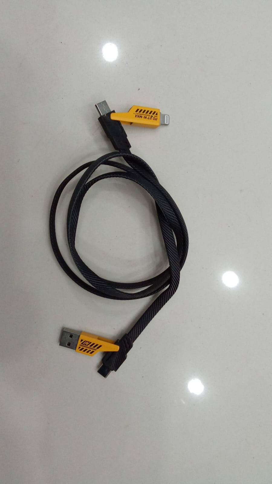 4 In 1 Fast Charging Cable 1.5 Metre USB To Type C PD Charger Compatible With iPhone Android Type C Laptop Durable Reliable Practical Choice thumbnail 5