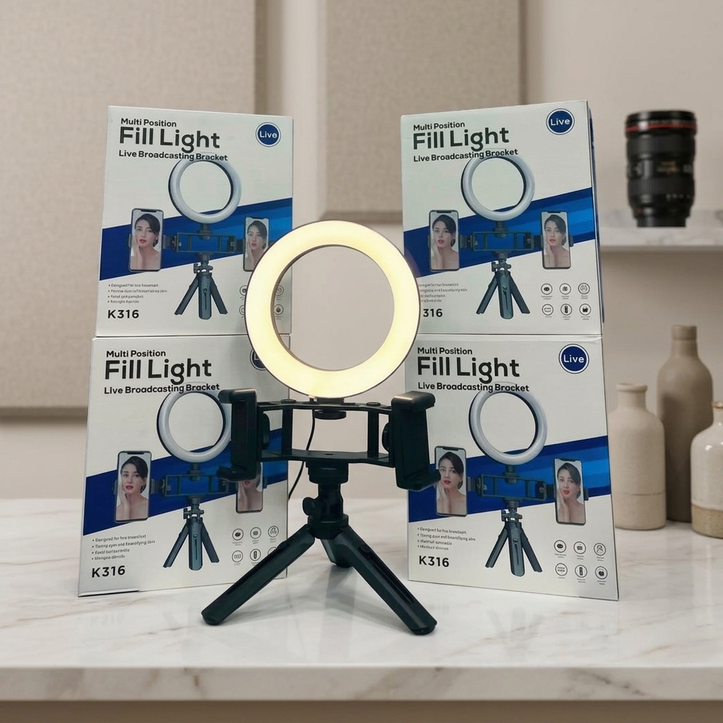 K316 Multi-Position Fill Light Live Broadcasting Bracket thumbnail 2