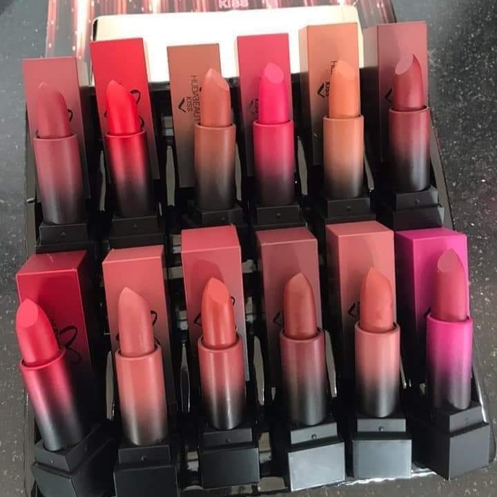 Pack Of 12 - Huda Beauty Lipsticks - Cosmetic Product Designed For Lip Makeup And Daily Beauty Routine (Random Color) thumbnail 3