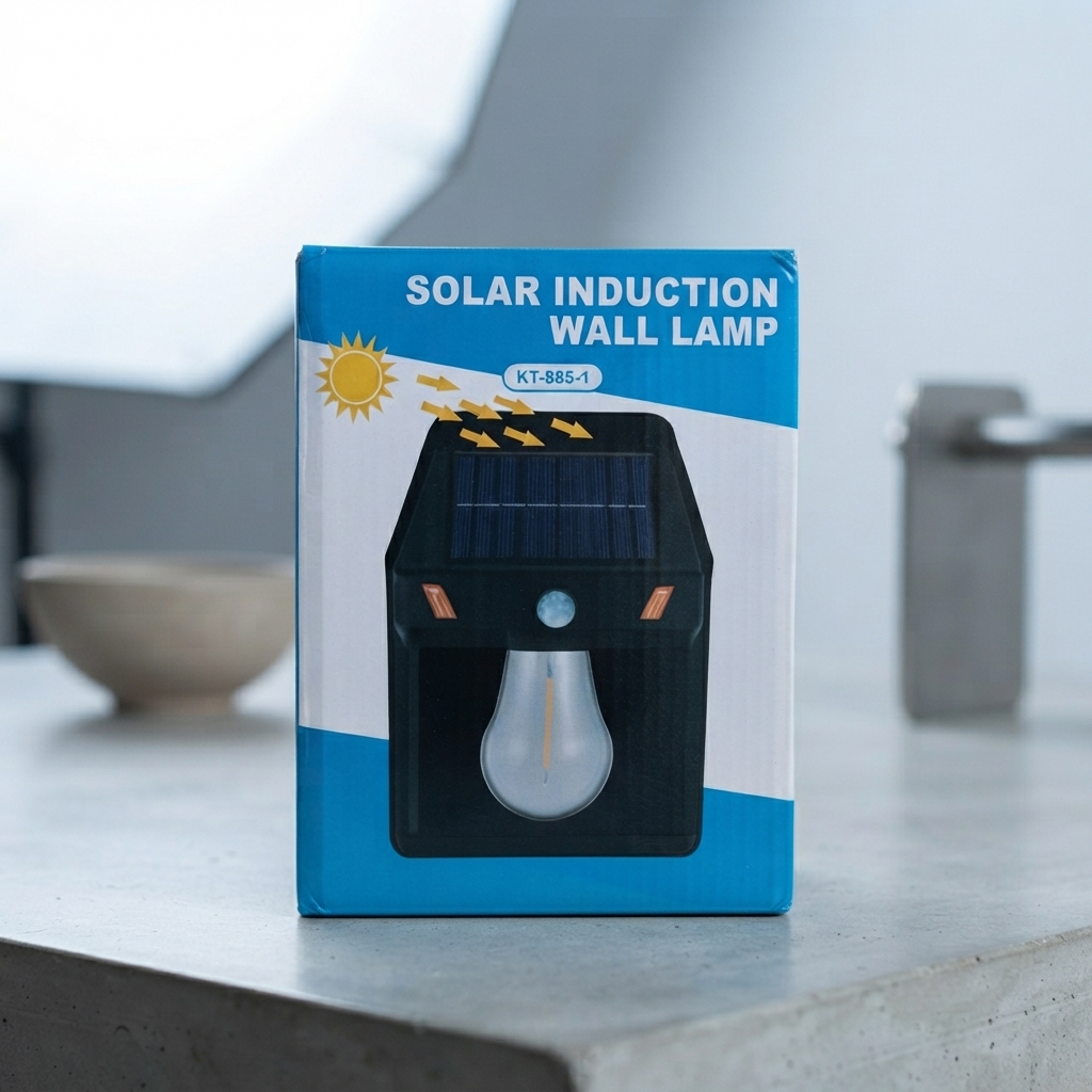 KT-885-1 Solar Induction Wall Lamp - Electronic Product Designed For Lighting And Daily Illumination Routine