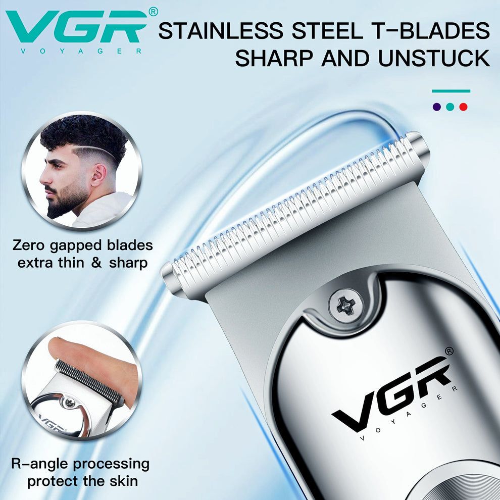 VGR V-071 Hair Cutting Machine Electric Hair Clipper Professional Haircut Machine Mini Barber Rechargeable Hair Trimmer for Men thumbnail 3
