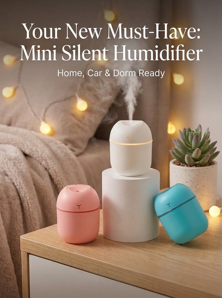 Mini Silent Humidifier - USB Aroma Diffuser thumbnail 2