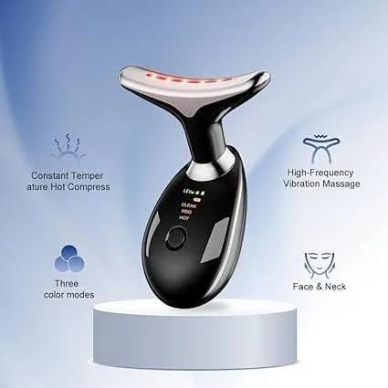 Rechargeable Face Massager Against Wrinkles, Face Beauty Device, Electric Face Massager Anti-Wrinkle with 3 Modes 45°C Anti-Wrinkle Face Device Skin Tightening Ems Face Care Device Anti-Wrinkle thumbnail 5