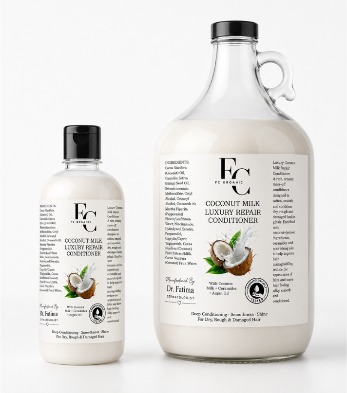 FC Organic Coconut Milk Luxury Repair Conditioner - 120ml thumbnail 3