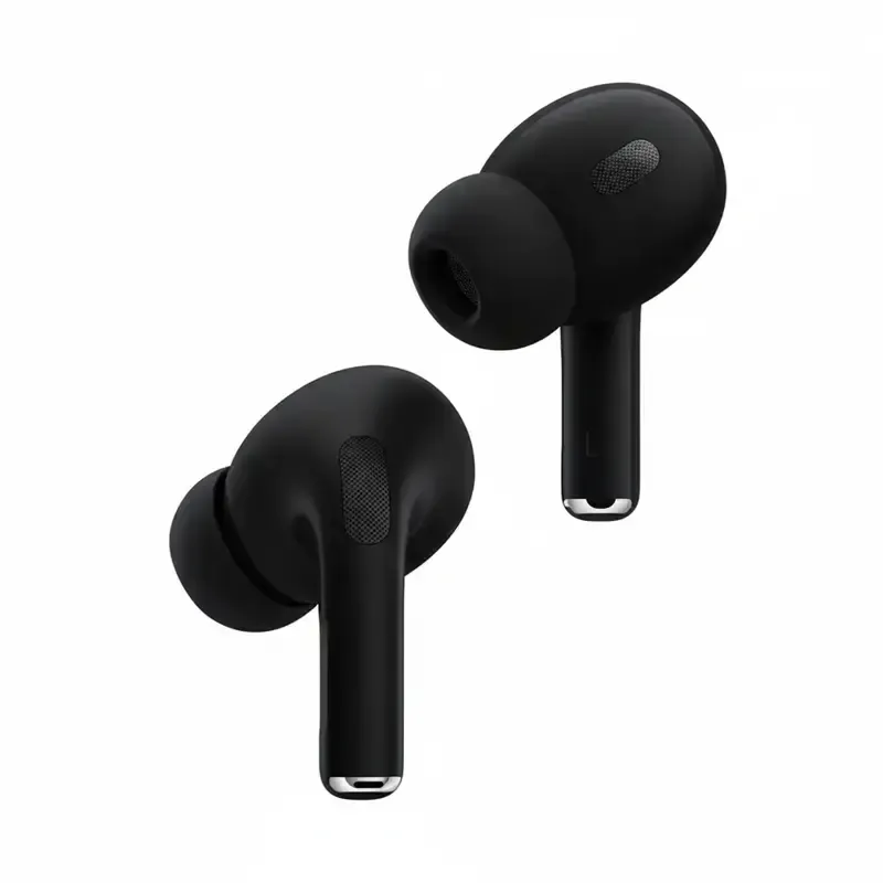 Black Apple Airpods Pro 2 - Personal Audio Equipment Created For Sound Playback And Daily Listening Session - Black thumbnail 3