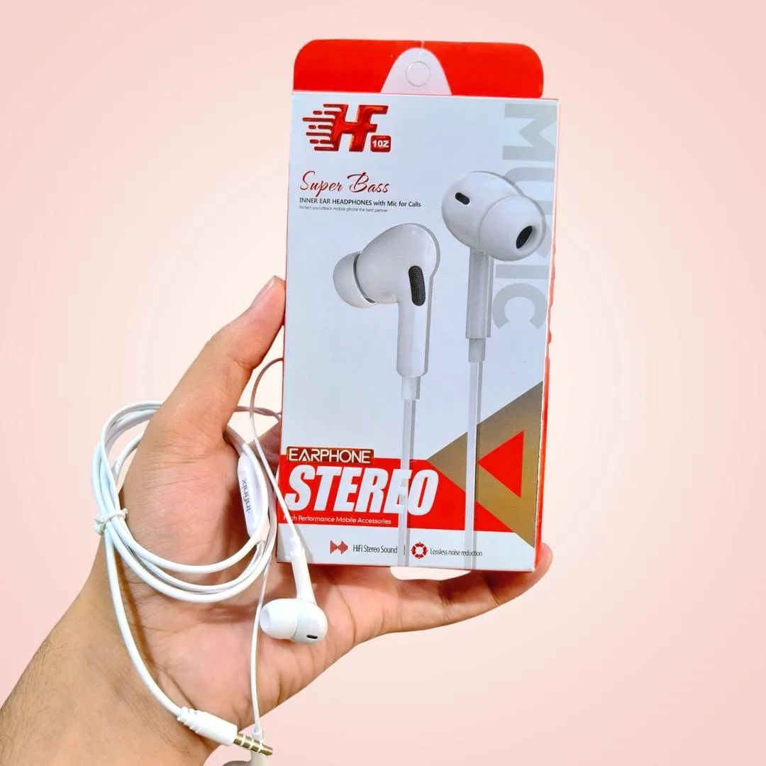 Infinix 10Z Super Bass Wired Earphones with Mic