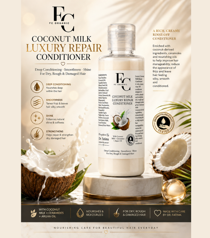 FC Organic Coconut Milk Luxury Repair Conditioner - 120ml