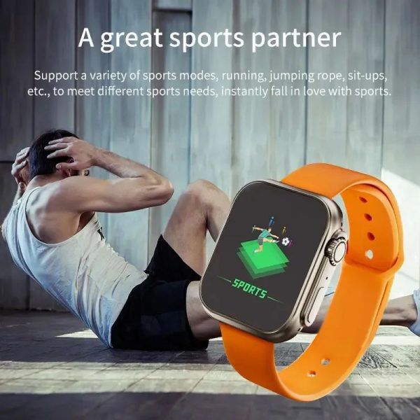D20 Ultra Smart Watch – Heart Rate, Blood Pressure Monitor & Fitness Tracker thumbnail 3