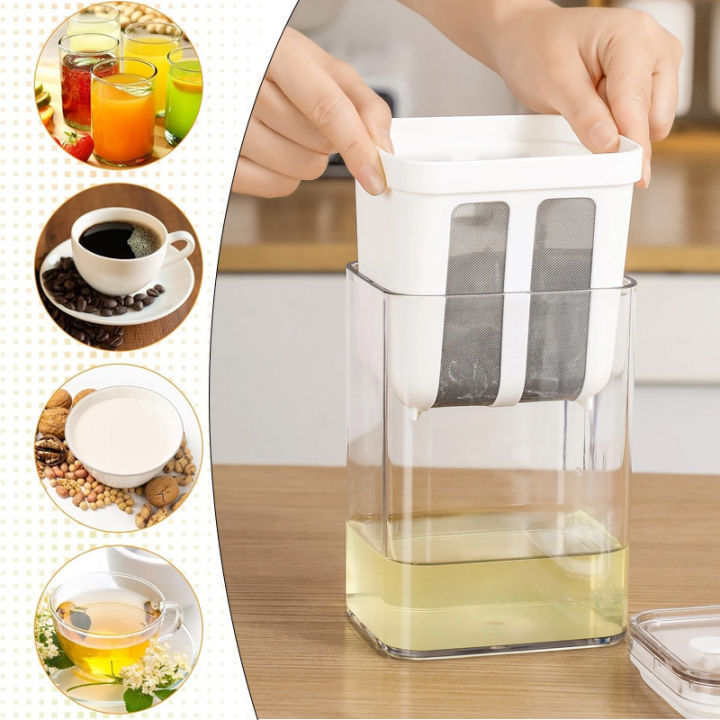 Multi-Purpose 1100ML Greek Yogurt Maker Hung Curd Strainer Box with Mesh Filter | Yogurt Maker thumbnail 5