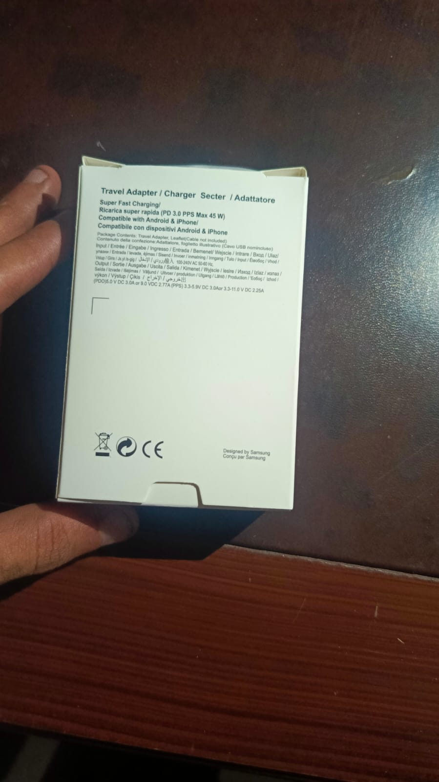 Samsung 45W Super Fast Charging Adapter (EP-TA845) – Type-C Power Adapter thumbnail 5