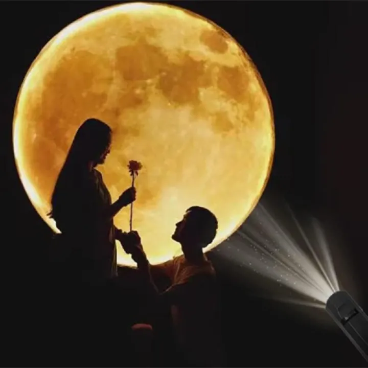 USB Moon & Earth Projector Light with 6 lens & Flexible Gooseneck & Interchangeable Film Slides thumbnail 5