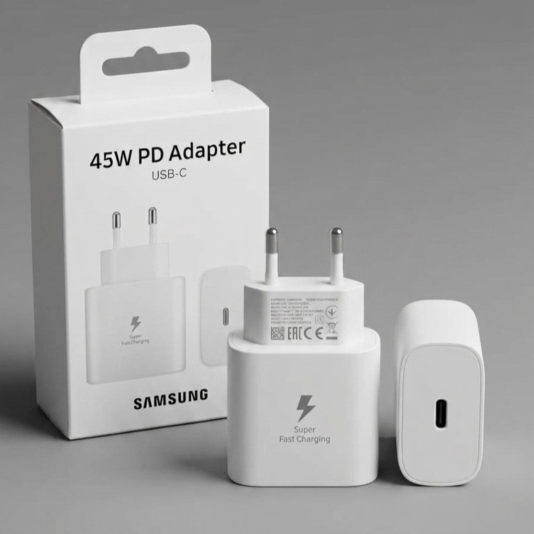 Samsung 45W Super Fast Charging Adapter (EP-TA845) – Type-C Power Adapter