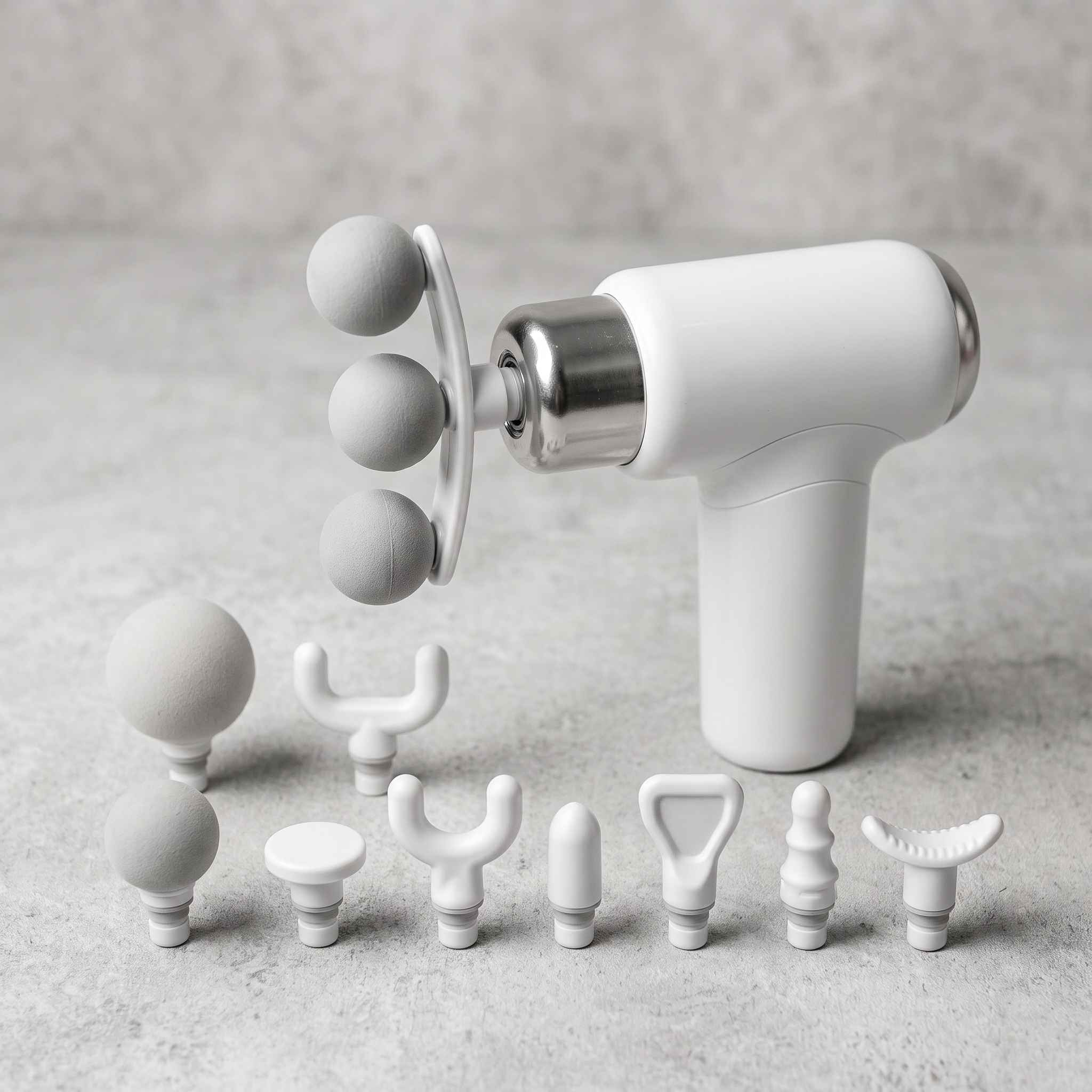 Blueidea BLD-100 Massage Gun – Multifunctional Body Massager with 9 Massage Heads