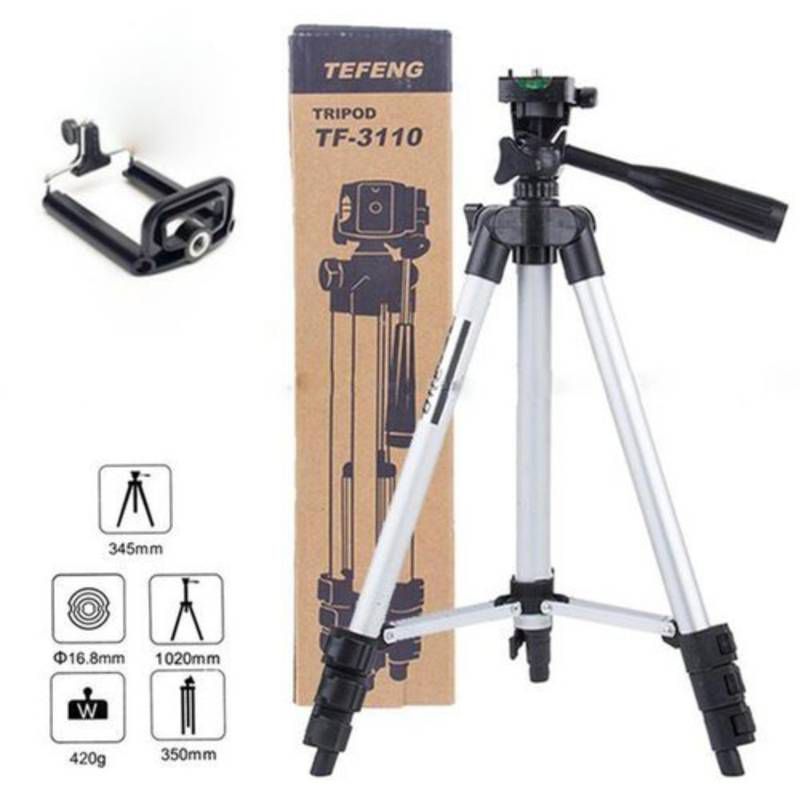 3-in-1 Professional Camera & Mobile Tripod Stand – Adjustable & Foldable thumbnail 4