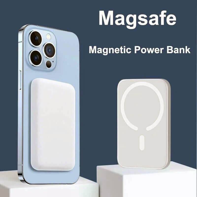 10000mAh Magnetic Wireless Power Bank - Fast Charging Android and IPhone both Suteable Power Bank thumbnail 2